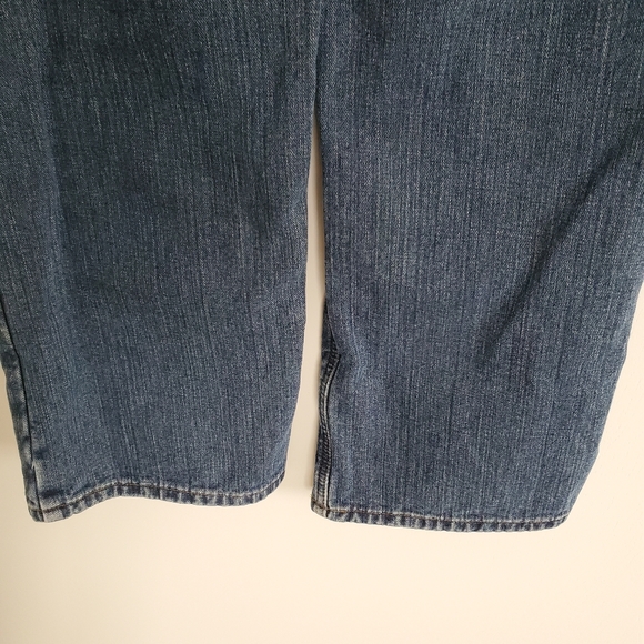 Carhartt Lined Jeans Women's 14 Blue With Plaid Lining Workwear - Picture 8 of 14